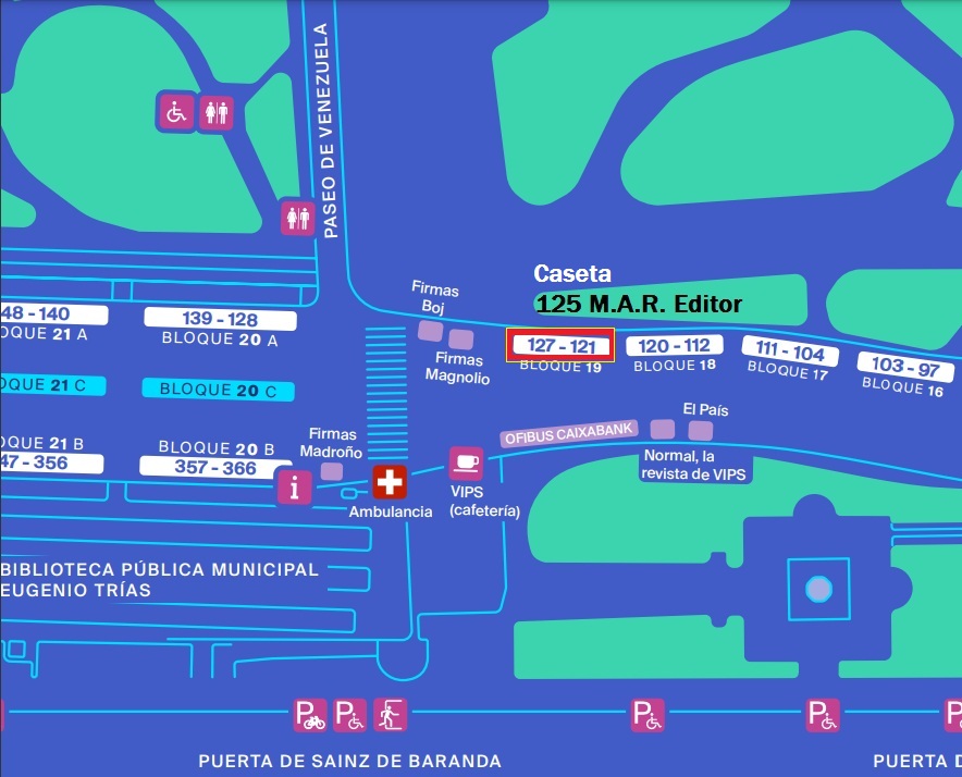 M.A.R. Editor en la Feria del Libro de Madrid